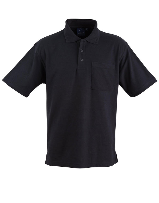 Pocket short sleeve polo