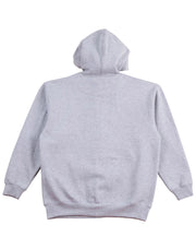 Men's full-zip fleecy hoodie