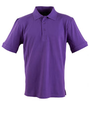 mens S/S pique polo