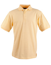 mens S/S pique polo