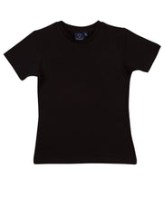 Ladies' fitted strch tee (200gsm)