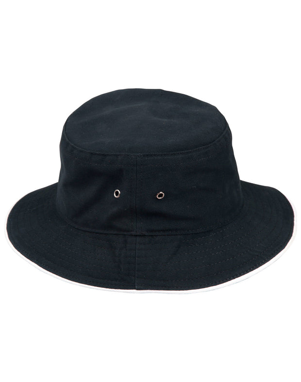 soft washed sandwich bucket hat