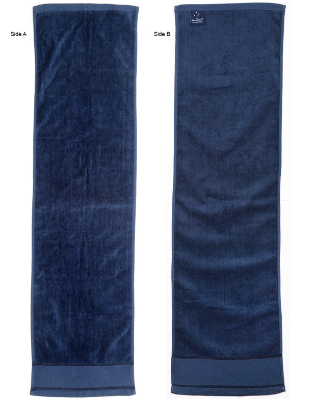 terry velour fitness towel 110x30 cm