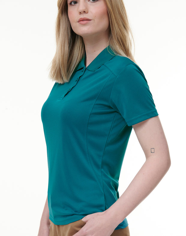 ladies bamboo charcoal S/S Polo