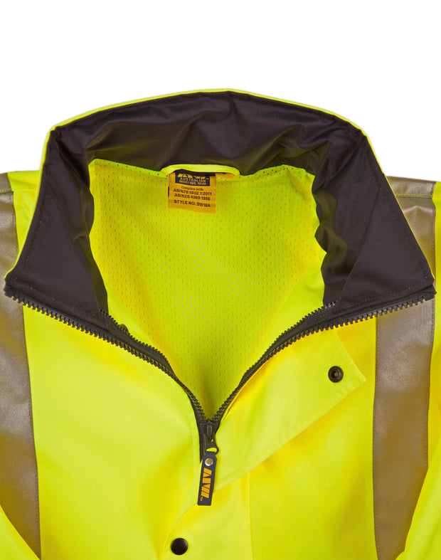 Hi-Vis Two Tone Rain Proof Safety Jacket With 3M Tapes