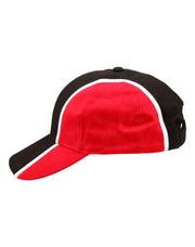H/B/C tri-color baseball cap