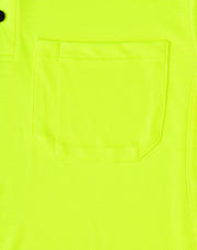 Unisex Hi-Vis Bamboo Charcoal S/S Polo