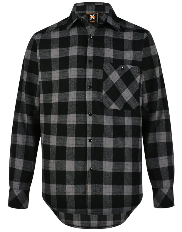 Unisex Flannel Plaid Shirt
