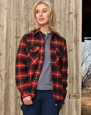 Adults' Quilted Flannel Shirt