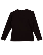Ladies' V-Neck L/S Tee