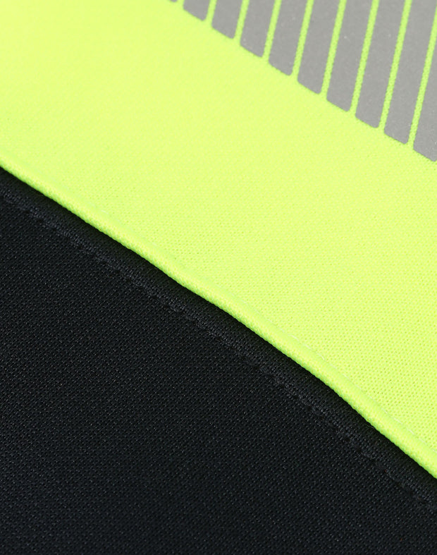 Hi-Vis Two Tone Safety Hoodie With Segmented Tapes