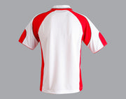 Men's Cooldry Contrast Polo With Sleeve Panel