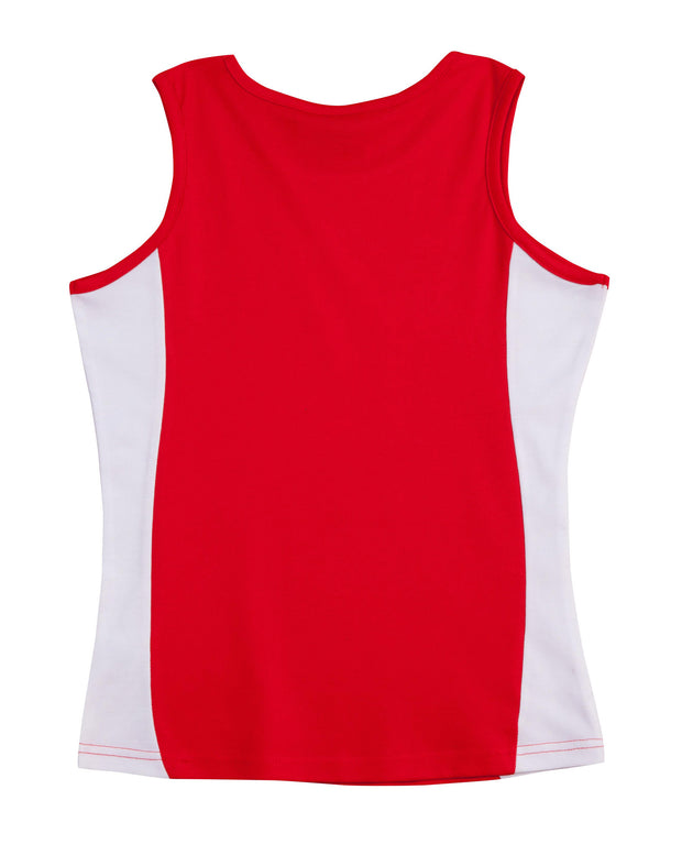 ladies truedry contrast singlet