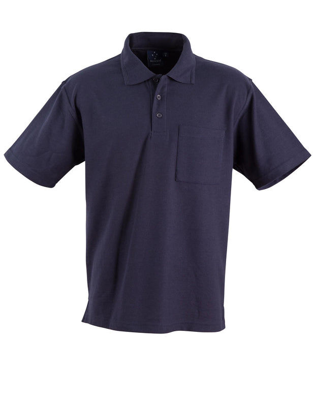 Pocket short sleeve polo