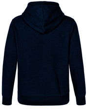 Adult's Close Front Contrast Fleecy Hoodie