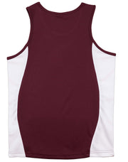 Men's cooldry contrast mesh singlet