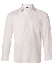 Man's poplin shirt,long sleeve