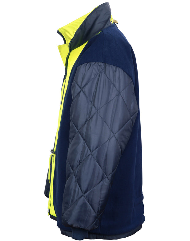 Hi-Vis Long Line Safety Jacket With 3M Tapes