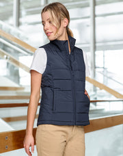 Ladies' Sustainable Insulated Puffer Vest (3D Cut)