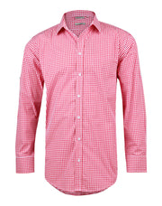 Men's Gingham Check Roll-up L/S Shirt