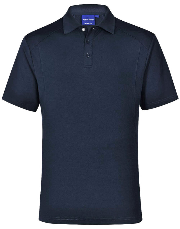 mens bamboo charcoal S/S Polo