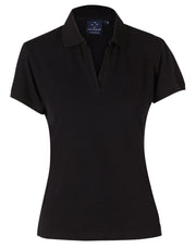 ladies S/S pique polo