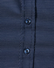 Ladies' Pin Dot Stretch L/S Shirt