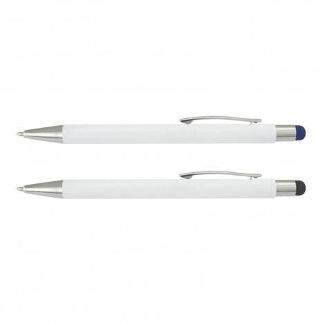 Lancer Stylus Pen - White Barrel