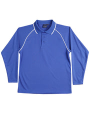 Men's cooldry raglan L/S polo