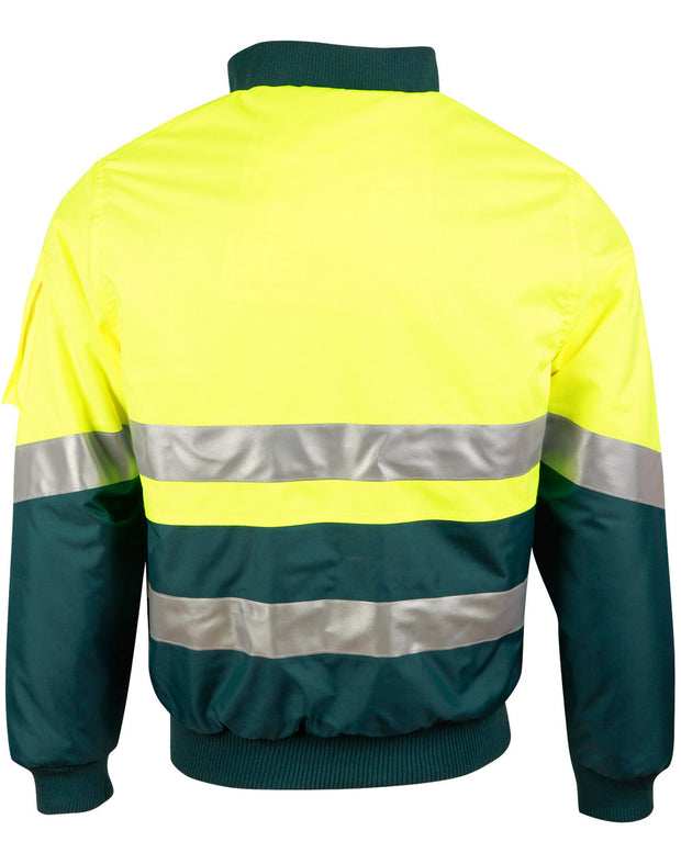 Hi-Vis Two Tone Flying Jacket With 3M Tapes