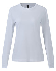Ladies' Premium Cotton Face L/S Tee Shirt