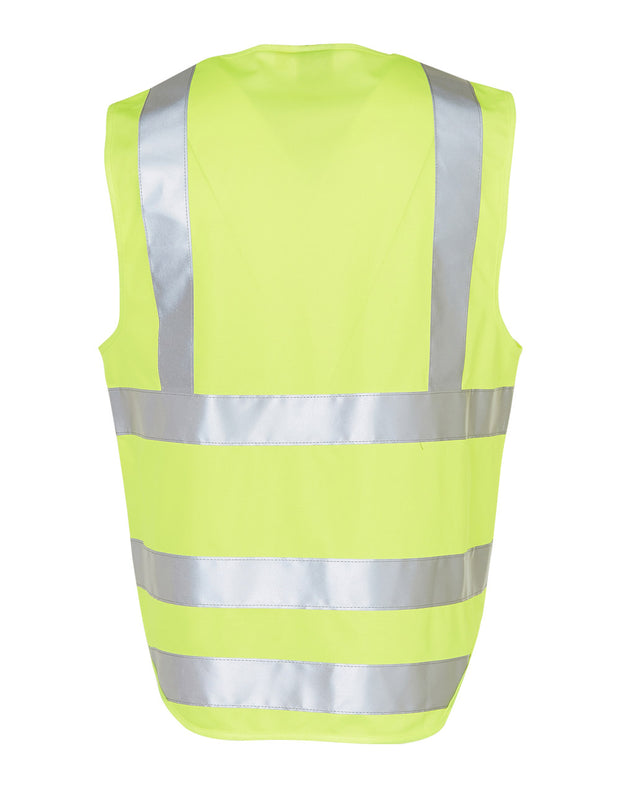 Hi-Vis Safety Vest with ID Pocket & R/F Tapes