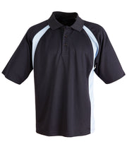 Men's CoolDry Micro-mesh Contrast Colour Polo