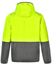 Hi-Vis Quilted Two Tone Safety Jacket