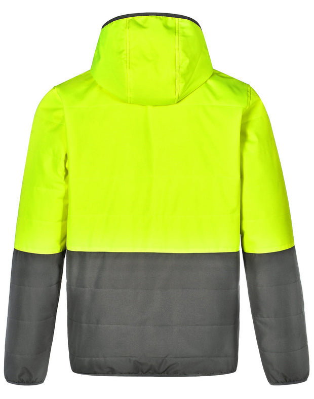Hi-Vis Quilted Two Tone Safety Jacket