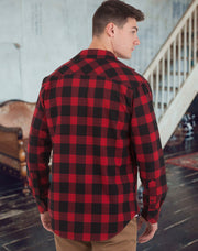 Unisex Flannel Plaid Shirt