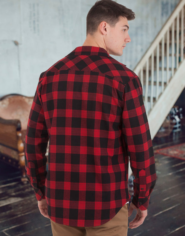 Unisex Flannel Plaid Shirt