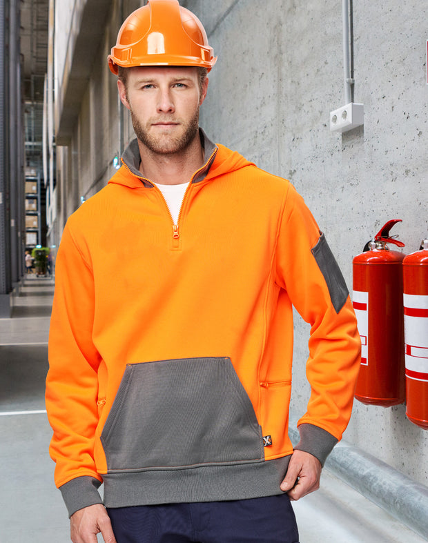 Hi-Vis Premium Fleece Two Tone Hoodie