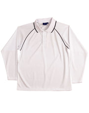 Men's cooldry raglan L/S polo