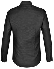 Men's Pin Dot Stretch L/S Shirt