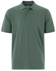 Men's cotton stretch polo