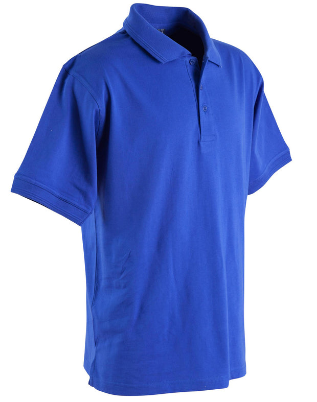unisex cotton jersey polo
