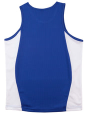 Men's cooldry contrast mesh singlet