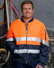 Hi-Vis Two Tone Flying Jacket With 3M Tapes