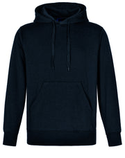 Adult's Close Front Contrast Fleecy Hoodie