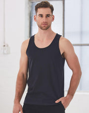 Men's cotton singlet