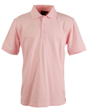 Men's cotton stretch polo