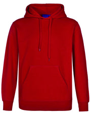 Adult's Close Front Contrast Fleecy Hoodie