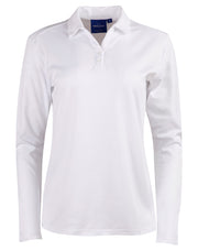 Ladies' Cotton Back Truedry L/S Polo