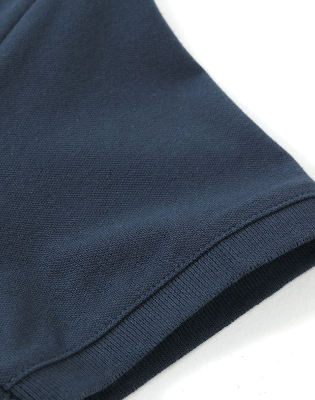 ladies cotton stretch polo